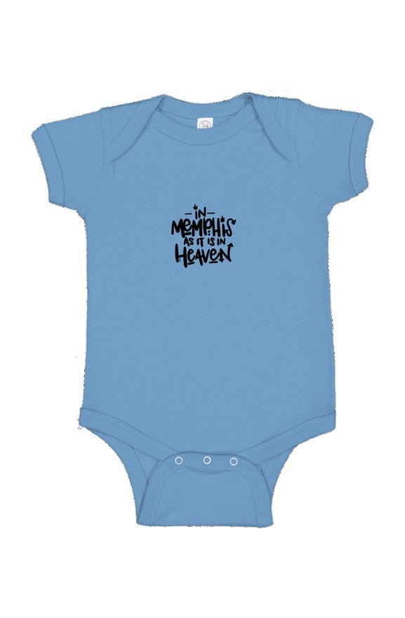 Infant "In Memphis As It Is In Heaven" Onesie