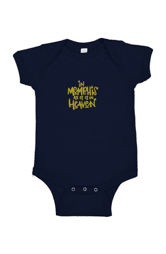 Infant "In Memphis As It Is In Heaven" Onesie